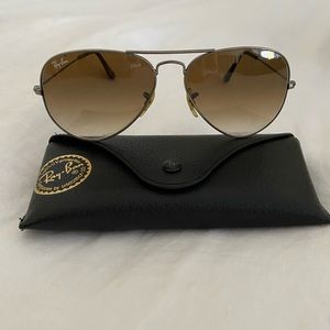 Polarized ray ban aviators